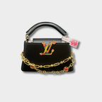 Louis Vuitton Capucine Mini Handbag — Black