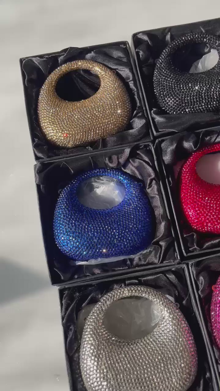 Viral Swarovski Mini Rhinestone Clutch