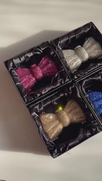 Viral Swarovski Mini Rhinestone Bow Clutch