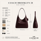 COACH Brooklyn 28 Leather Shoulder Bag